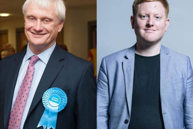 Graham Stuart (right) was the best Yorkshire MP according to the People-Power Index, while Jared O'Mara was in the bottom five nationally.