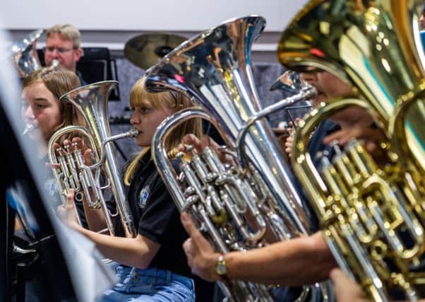 New research has revealed the benefits of performing in brass bands.