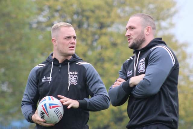 Adam Swift in training with Hull FC this week (Picture: Hull FC)