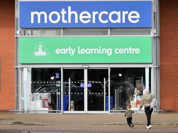 Mothercare has provided an update on its performance over the half year. Picture PA