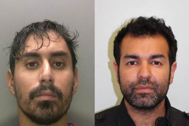 Nasir Jamshaid (left) and Yousaf Anwar (right) will also be sentenced alongside Yorkshire man Mohammed Ijaz. Credit: NCA