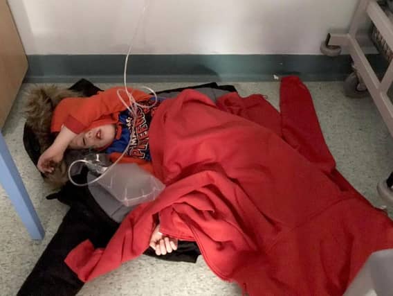 The picture of Jack which has been shared widely across the internet in recent days. Credit: Sarah Williment