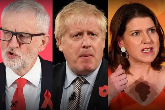 Jeremy Corbyn, Boris Johnson and Jo Swinson have all made election pitches to readers of The Yorkshire Post.