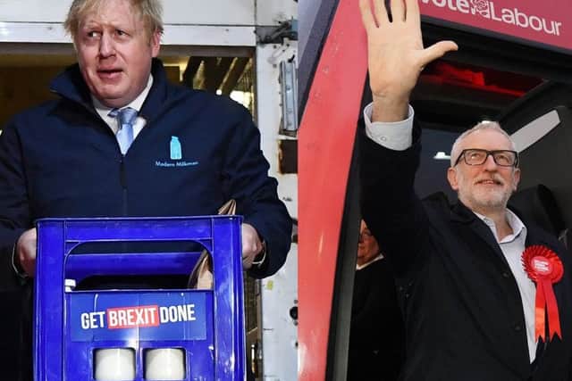 Boris Johnson and Jeremy Corbyn spent the final day of the election campaign in Yorkshire.