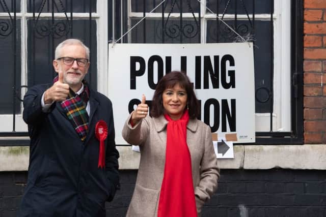 Labour leader Jeremy Corbyn casts his vote - was he to blame for his party's election defeat? Photo: Joe Giddens/PA Wire