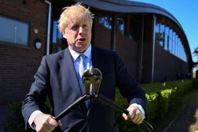 Boris Johnson was tonight set for a considerable majority in the General Election