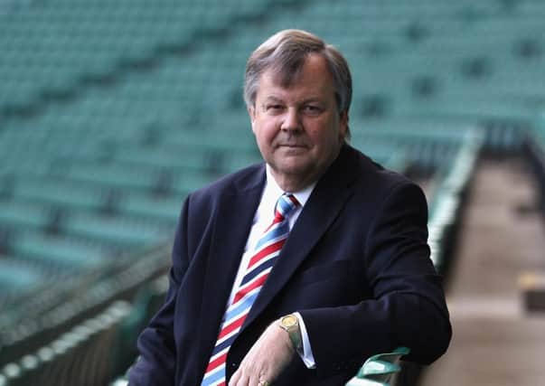 Rugby union chief Ian Ritchie: Wants Leeds United to win promotion.