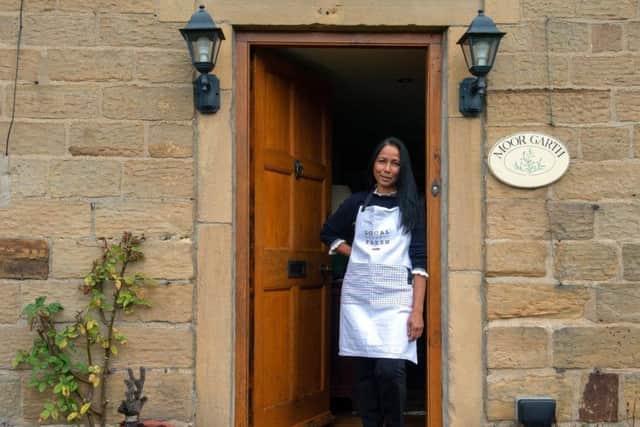 Kala King at her home in Hutton-le-Hole, where she runs her chocolatier firm.