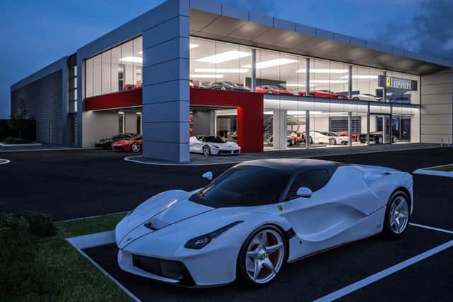 JCT600 has received planning permission to build a new stand alone, two storey retail centre for Ferrari in Leeds,
