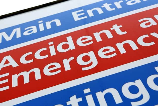 Waiting times in A&E are getting worse, according to latest figures. Photo: Chris Radburn/PA Wire