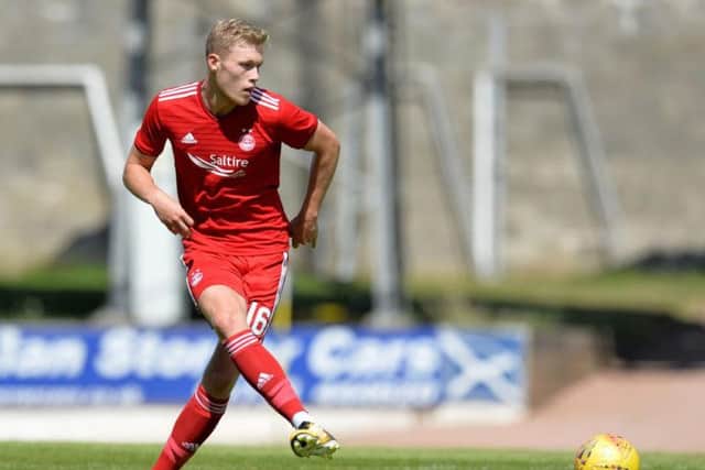 Aberdeen striker Sam Cosgrove has been in fine form this season. Picture: Mark Runnacles (Getty Images)