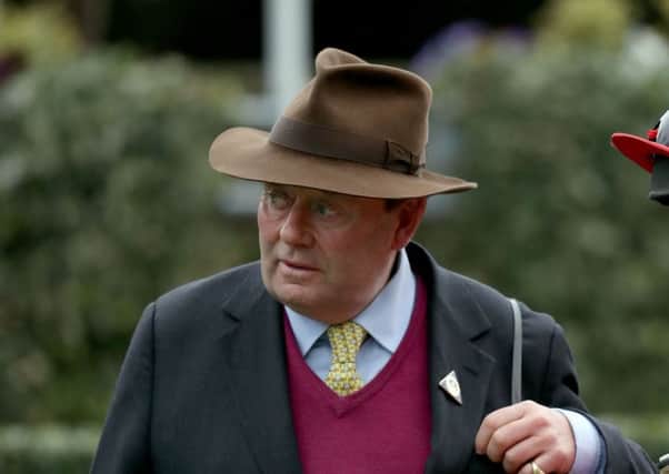 Nicky Henderson: Trainer of Pentland Hills gets a look-in at Cheltenham today.