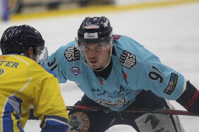 MISSING IN ACTION: Sheffield Steeldogs' forward, Nathan Salem. Picture courtesy of Cerys Molloy.