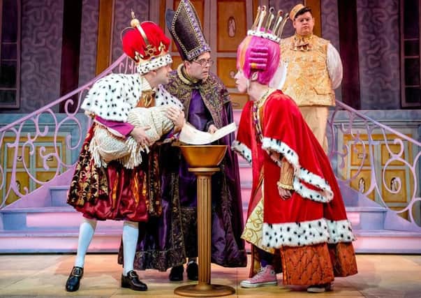 Sleeping Beauty at York Theatre Royal is the venue's first panto without veteran dame Berwick Kaler for 40 years. Picture by Robling Photography.