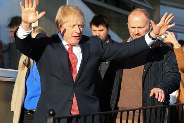 Prime Minister Boris Johnson made a weekend visit to see newly elected Conservative party MP for Sedgefield, Paul Howell during a visit to Sedgefield Cricket Club in County Durham.