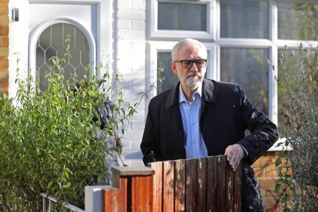 Jeremy Corbyn is refusing to step down immediately as Labour's leader.