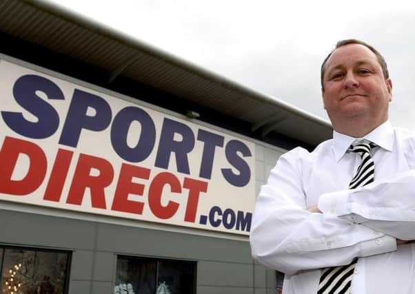 Sports Direct boss Mike Ashley. Pic: Joe Giddens/PA Wire.