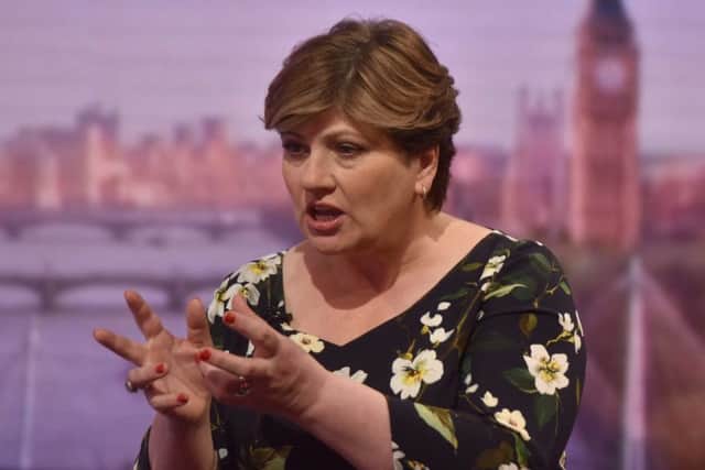 Emily Thornberry is the Shadow Foreign Secretary.