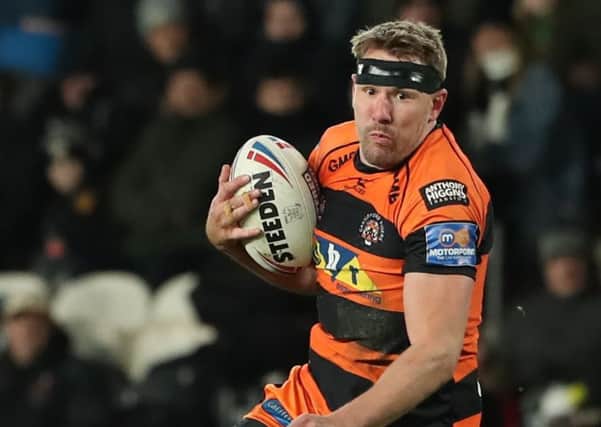 Testimonial: Castleford Tigers will play Super League newcomers Toronto Wolfpack on Sunday, January 19, in a benefit game for club captain Michael Shenton. (Picture: SWPix.com)