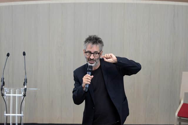 Baddiel has published his latest book, The Taylor TurboChaser.