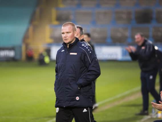 LONG AWAY DAY: For FC Halifax Town and their manager Pete Wild, above, with the Shaymen facing the trip to Torquay United in the second round of the FA Trophy. Picture by Jim Fitton/JPIMedia Resell.