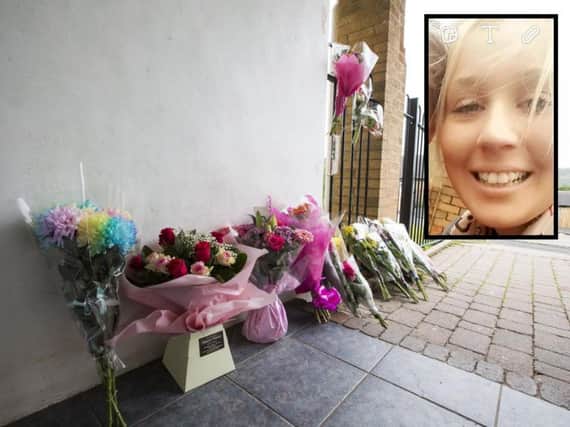 Paige Gibson was murdered outside her flat in Halifax