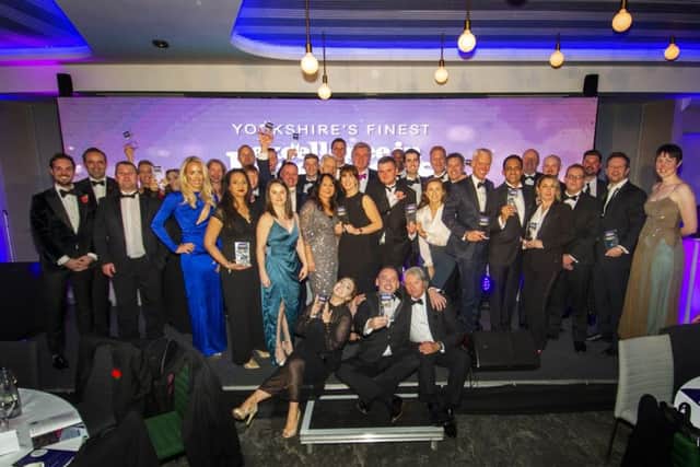 All the winners at The Yorkshire Post Excellence in Business Awards 2019. Pic: Tony Johnson