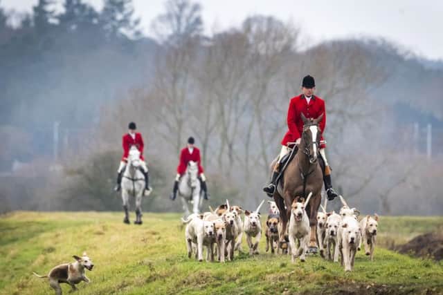 Hunts will be taking place throughout Yorkshire on Boxing Day.