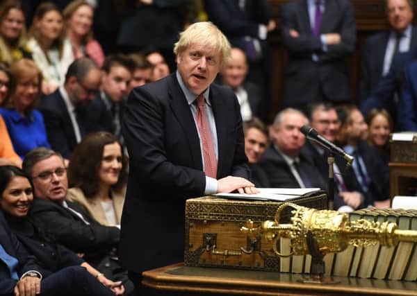 Boris Johnson addressed the House of Commons this week following his general election win.