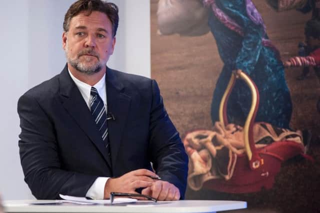 Russell Crowe: Picture: Lauren Hurley/PA Wire.