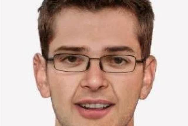 Andrew Gosden was just 14 when he went missing in September 2007. This is a computerised image of what he might look like now at the age of 26.