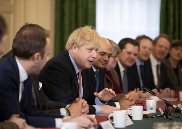 Boris Johnson holds his first Cabinet meeting since winning the general election.