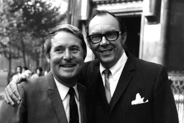 The humour of Ernie Wise (left) and Eric Morecambe (right) is much missed.