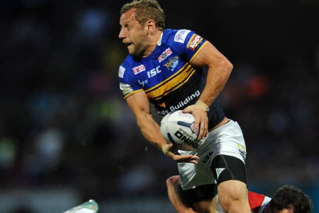 Rob Burrow played his entire career at Leeds Rhinos (Picture: Steve Riding)