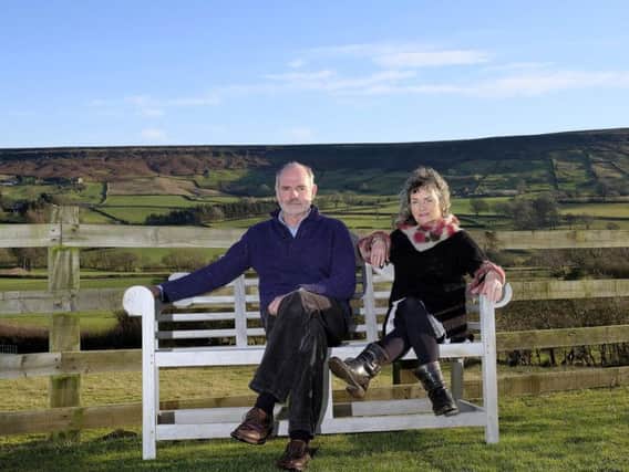 Danny Nightingale and his wife Liz moved to the North York Moors from Somerset. Credit: Richard Ponter
