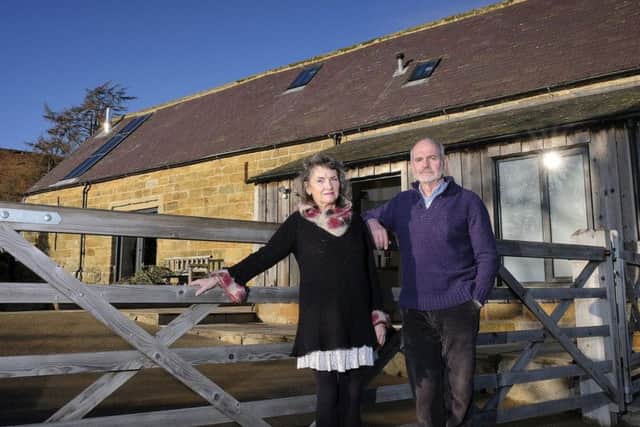 Danny Nightingale and his wife Liz are now offering holiday accommodation in their barn conversions. Credit: Richard Ponter