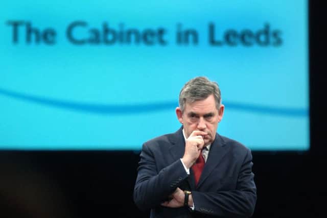 Gordon Brown and his Cabinet came to Leeds in December 2008.
