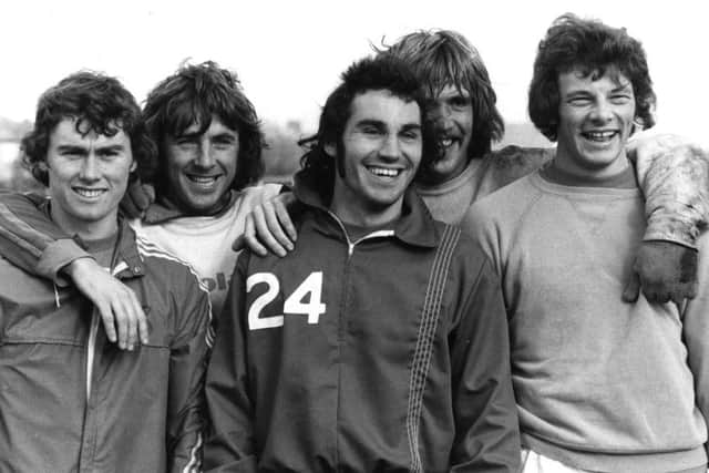 QPR's Dave Thomas, Stan Bowles, Gerry Francis and Phil Parkes. Picture: Getty Images)