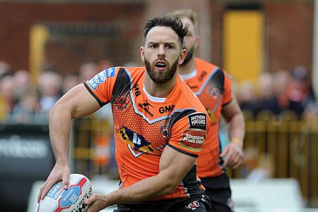 Luke Gale made his name and gained England recognition while at Castleford Tigers. Picture: Scott Merrylees
