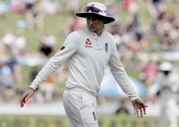 England captain Joe Root has struggled with the bat for much of the year. (AP Photo/Mark Baker)