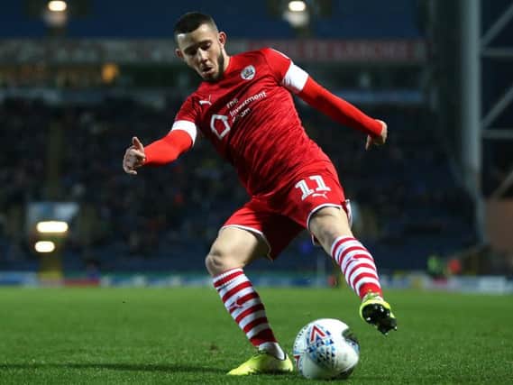 Conor Chaplin was on target for Barnsley at Millwall. Picture: Getty Images