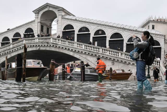 Venice's vulnerability to rising water has prompted Jayne Dowle to orgnaise a family trip to the city in 2020.