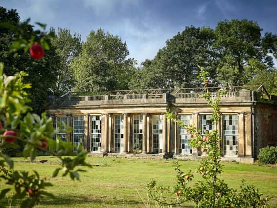 The Grade I-listed Camellia House, which is derelict and currently being restored