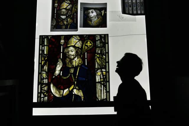 Work is going on to protect York Minster's medieval glass.