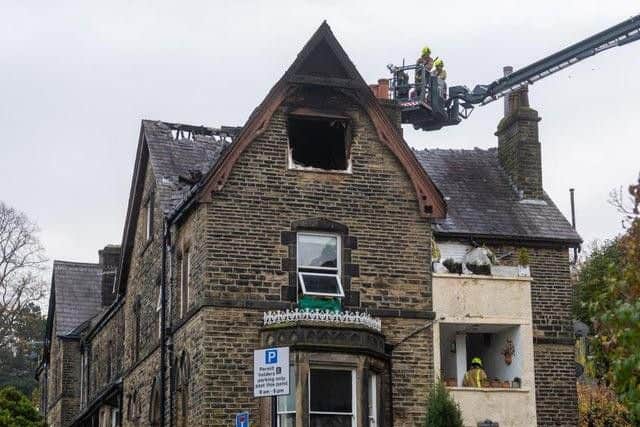 The 89-year-old victim diedin the fire at a house in Cowpasture Road in Ilkley in the autumn.