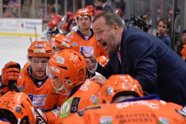 Paul Thompson was the last Steelers coach to win the regular season EIHL league title. Picture: Dean Woolley.