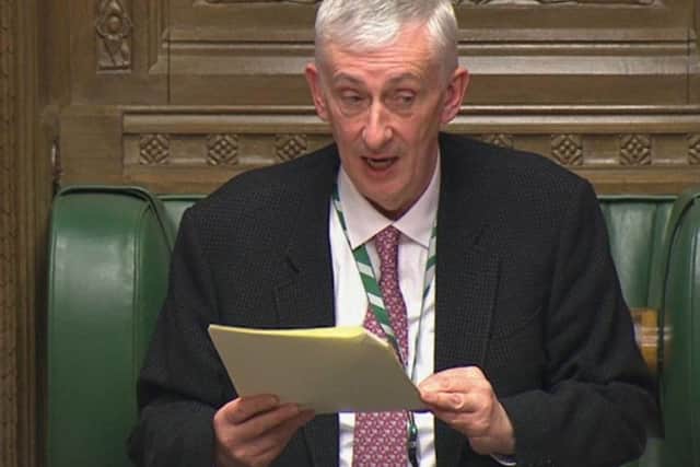Sir Lindsay Hoyle is the new Speaker of the House of Commons.