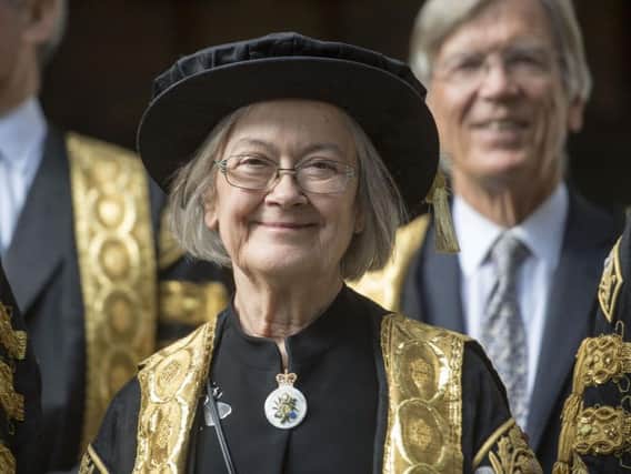 Baroness Hale has expressed concerns about the lack of funding to the legal system. PA