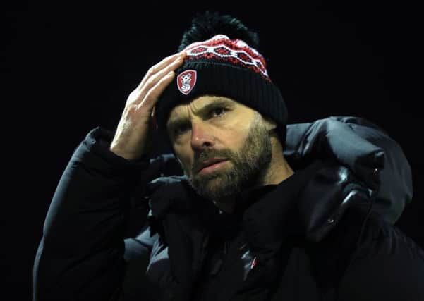 Rotherham manager Paul Warne: Confident home form will turn.