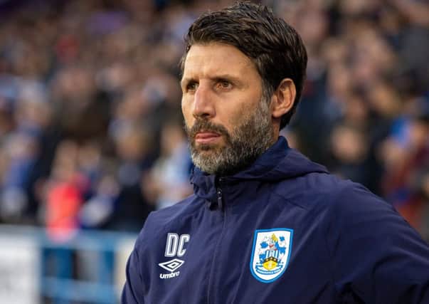 Danny Cowley: On a mission.